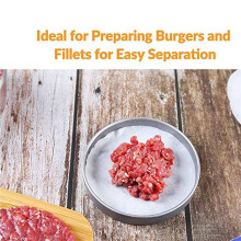 3000 Pcs Papers for 4.5 Inch Burger Press Hamburger Round Separators Non-Stick Heat Resistant Lunch Meat