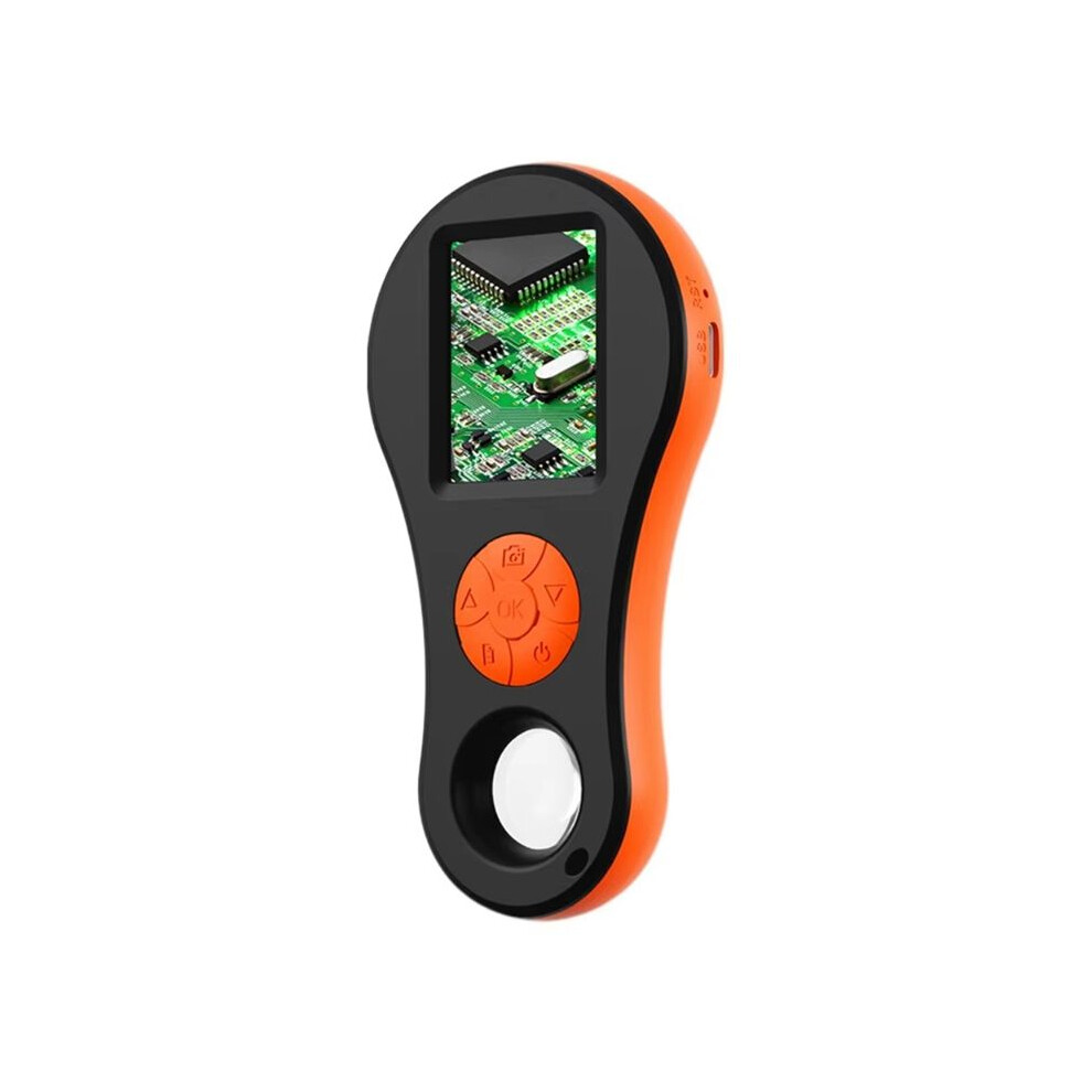 Tauoh Hd1080p Digital Magnifier 8 Leds Take Photos&Videos Handheld Microscope 2.0In Ips Screen Magnifying Glass Check Jewelry
