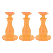 3Pcs Washing Machine Door Prop Rubber Holder for Front Load Washers Orange