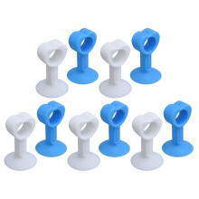 10Pcs Soft Rubber Suction Cup Washer Door Prop for Improved Air Circulation