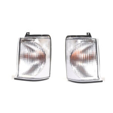 1Pair Front Indictor Lamp Corner Light for 2 1999-2002 XBD100880 XBD100870 White