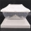Solar Post Cap Lights Outdoor - 4 Pack 2 Modes Solar Deck Fence Lights, IP65 Waterproof Solar Powered Light Posts White 9
