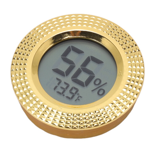 Digitalt hygrometer til cigaræske, rund, 50 mm 1