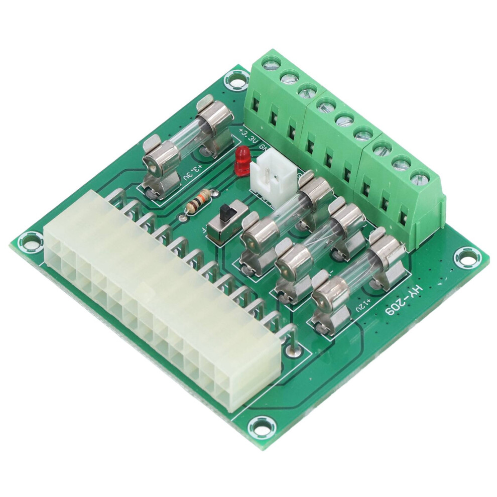 Atx Power Supply Adapter Module Wiring Breakout Board For 24Pin 20Pin Desktop 6931389006113