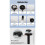 16X Atomizing Spray Plastic Bracket USB  Humidifier Diy Experiment Ultrasonic Atomization Bracket Without Atomizer 7