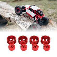 Aluminiumlegierungs-RC-Radnabe für WPL Fj40 Modellfahrzeuge, Rot