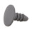 100PCS 8mm Hole Gray Plastic Rivet Door Push in CLip for Car 4