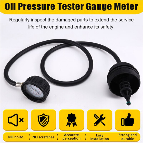 New Engine Oil Pressure Tester Gauge Meter for   M642  Engine 1