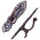 Metal Curtain Tassel Tie Back Tieback  Wall Hooks 12PCS Red Bronze 5
