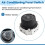 55902-02030 Car Air Conditioning Panel  AC Control  Knob for   RAV4 2006-2013 Middle 3