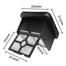 2X Replacement Parts HEPA Filter Suitable for H13 M13 Scrubber Wet Dry Vacuum Cleaner Replacement Accessories