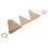 8st 3,7 M Rustik Jute Hessian Burlap Spets Bunting Shabby Chic BröLlopsbanner 2