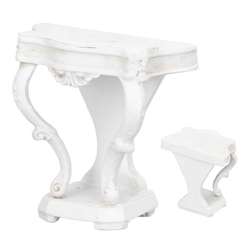 1:12 Miniatur Sideboard Rokoko Stil Harz