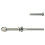40X Threaded Boulon et Pédale Kit de Garde-Corps de Câble à Boule, 0,32 cm 6