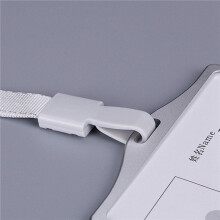 4X Horizontale Stijl Aluminium ID-Kaarthouder met Lanyard-Hals voor Dames en Heren Zakelijke Werkkaarthouders