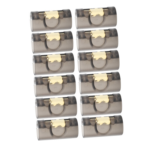 12 pcs ABS Needle Free Bed Sheet Clips, 4x2x2cm, Versatile Fasteners