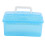 2 Layer Portable Plastic Toolbox 20x11x10.5cm for Household & Work 3