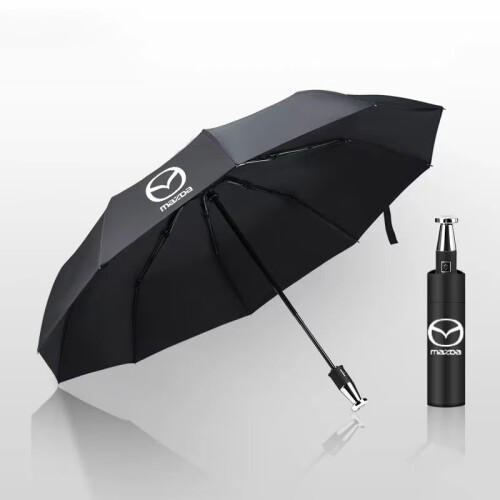 Windproof Travel Umbrella Auto Open Close Compact Folding for Mazda CX9 20072016 2