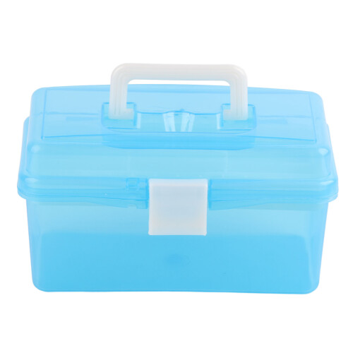 2 Layer Portable ABS Toolbox, 20x11x10.5cm, DIY & Home Use 1