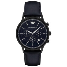 ARMANI AR2481 Uhr. Quarz, Schwarz. Herrenuhr.