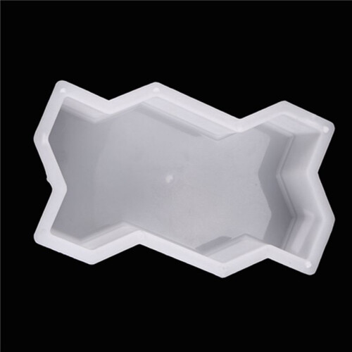 10X Three Waveform Garden Path Plastic Concrete Paving Brick Mold Diy Walkway Cement Brick Mold 1