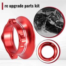 Cooling Fan Cover Air Cooling Channel for 540 550 Motor/ESC Heatsink 1/10 1/8 Sakura-D3 D4 HSP/HPI RC Car 25x25mm,Red