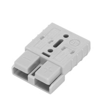 5X für Anderson Style Stecken Verbinder 50A 600V 6-12AWG AC/ Elektrowerkzeug für 6AWG Plattierte Massive Anschluss Stecker Grau