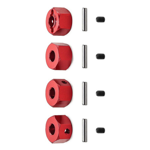 RC Car Upgrade Hex Connector 12MM Kit for   MAXX RC Car Accessories Red 2