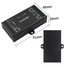 2X TUYA Wifi Controller Single Door Remote Control Access Control Board Panel 12V Wiegand 26-44 Bits Input 1000 User