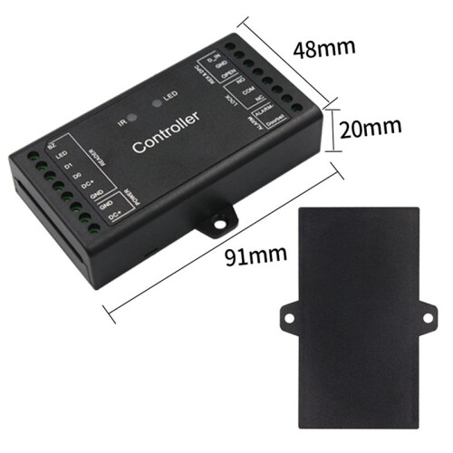 2X TUYA Wifi Controller Single Door Remote Control Access Control Board Panel 12V Wiegand 26-44 Bits Input 1000 User