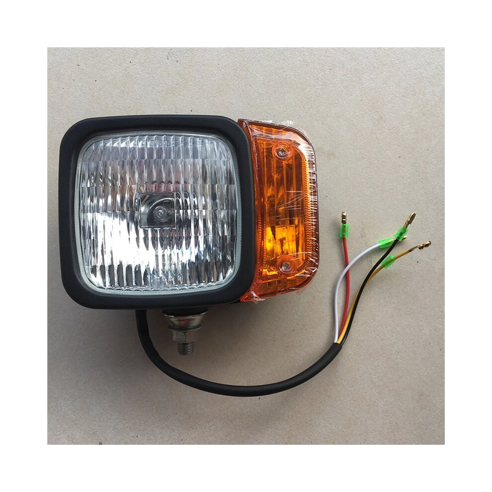 Tractor Trailer Headlights 12V Turn Signal Indicator Lamp Worklight For Excavator Jcb Telehandler Loader Forklift 6033460459679