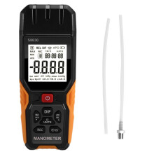 36.8kPa Digital Manometer 11 Units Air Pressure Meter Differential Pressure Gauge Natural Gas Pressure Meter