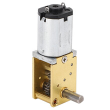 Turbo Worm Geared Motor 3V 1:236 Deceleration Mini 15RPM with Fixed Shaft