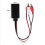 5X Universal Car RCA USB Adapter Wireless  Receiver Home Media AUX  Audio Device Audio Cable 4