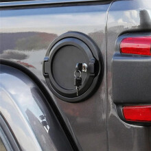 Car Fuel Gas Tank Cap Cover Locking Fuel Door with Key for JL JLU 2018-2023 Tank Cover
