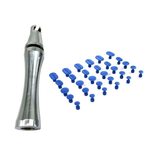 Vehicle Hails Dents Removal Tool Not Damage Paint Sliding Hammer Dents Pulelr with 30pcs Pull Hammer Pull Tab