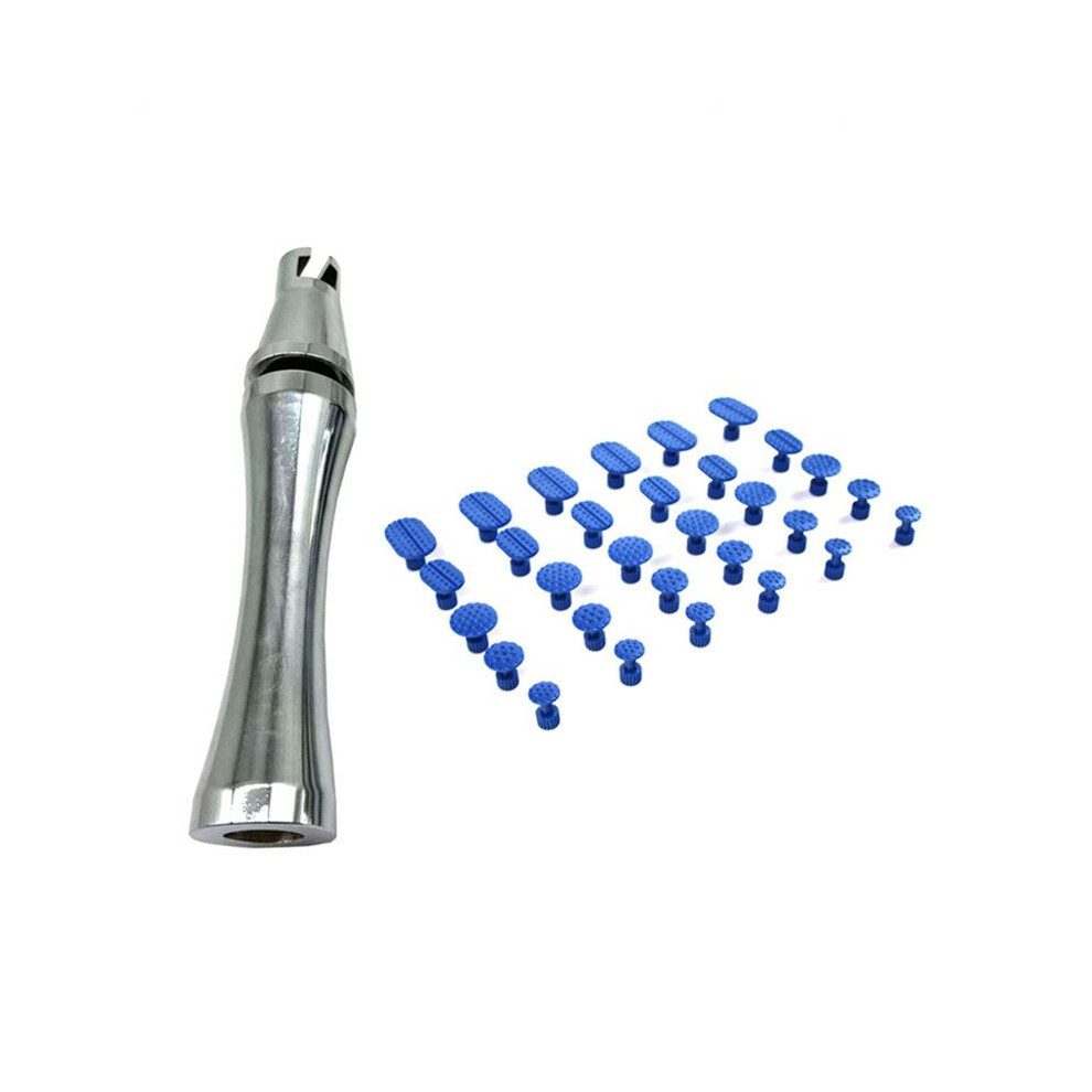 Vehicle Hails Dents Removal Tool Not Damage Paint Sliding Hammer Dents Pulelr With 30Pcs Pull Hammer Pull Tab 6032923110010