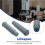 4Pcs Plastic Kitchen Coffee Machine Home Tools Water Filter Elements Safe Improve Taste Accessories for  Claris F08 2