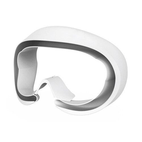 AntiSweat Silicone Face Cover Light Blocking Grey Replacement Pad for PICO 4 VR Headset 1