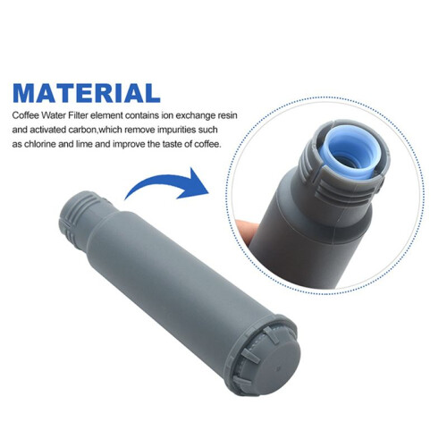 4Pcs Plastic Kitchen Coffee Machine Home Tools Water Filter Elements Safe Improve Taste Accessories for  Claris F08