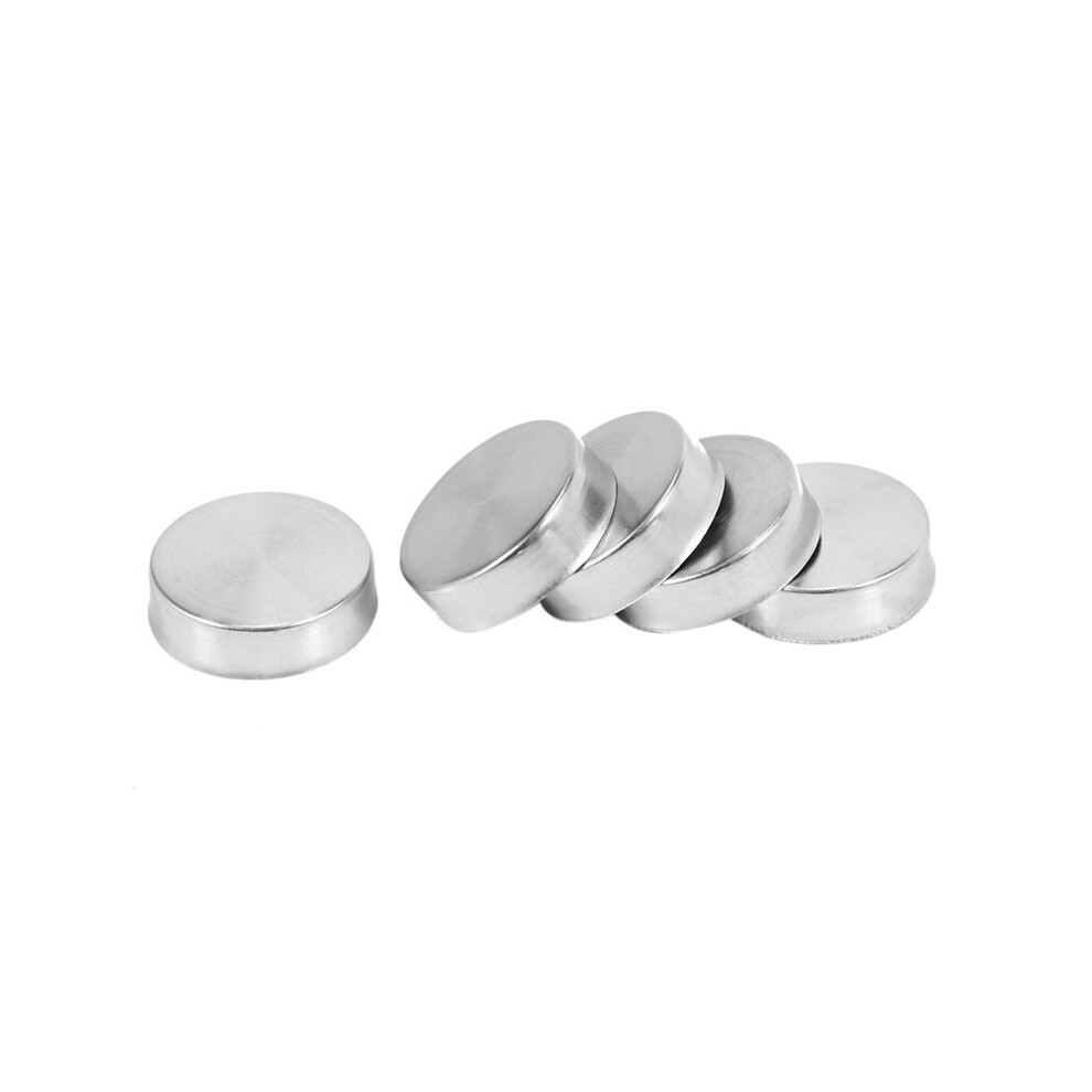 40 Pcs 14Mm Dia Stainless Steel Decorative Mirror Screw Cap Nails 4714214257827