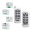 6 Buttons 433MHz RF   /Off  Wireless Remote Control  Household Wiring-Free Panel 1