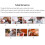 Mini Single Action Airbrush Kit 0.8mm Siphon Feed with 22cc Cups 12