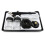 Mini Single Action Airbrush Kit 0.8mm Siphon Feed with 22cc Cups 13