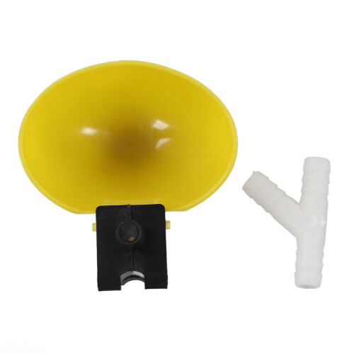 10Pcs Large Capacity PP Automatic Bird Waterer for Chicken & Quail 2