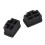 Ethernet Hub Port RJ45 Anti Dust Cover Cap Protector Plug 40Pcs Black 3