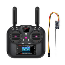 HT-10A 10-CH Color Screen Remote Controller with SBUS Receiver for RC Aircraft Vehicle Boat Drone Accessories Parts