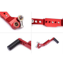CNC Aluminum Motorcycle Gear Shift Lever Adjustable Lengthened Gear Shifter Foot Pedal Accessories Fit for D