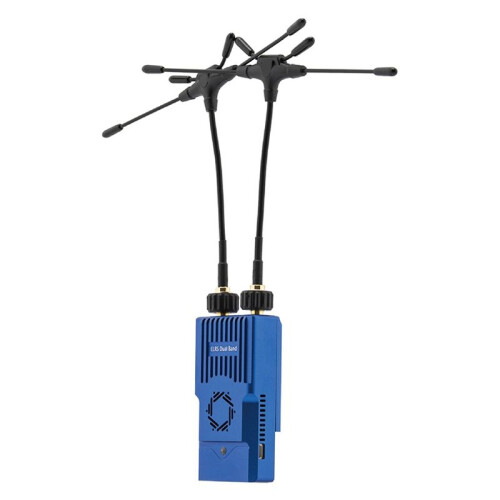 C3  GEMINI TX 915M/2.4G Dual-Frequency Switching with  to Micro-Adapter Box for FPV Long Range Drone DIY Part