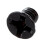 250 Pcs M3X4mm Screws Replacement Black for Laptop Hard Drive 4